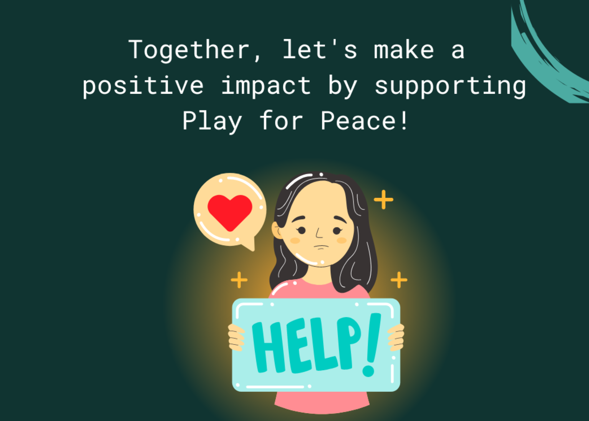 Let's empower youth around the world to create a more peaceful tomorrow!